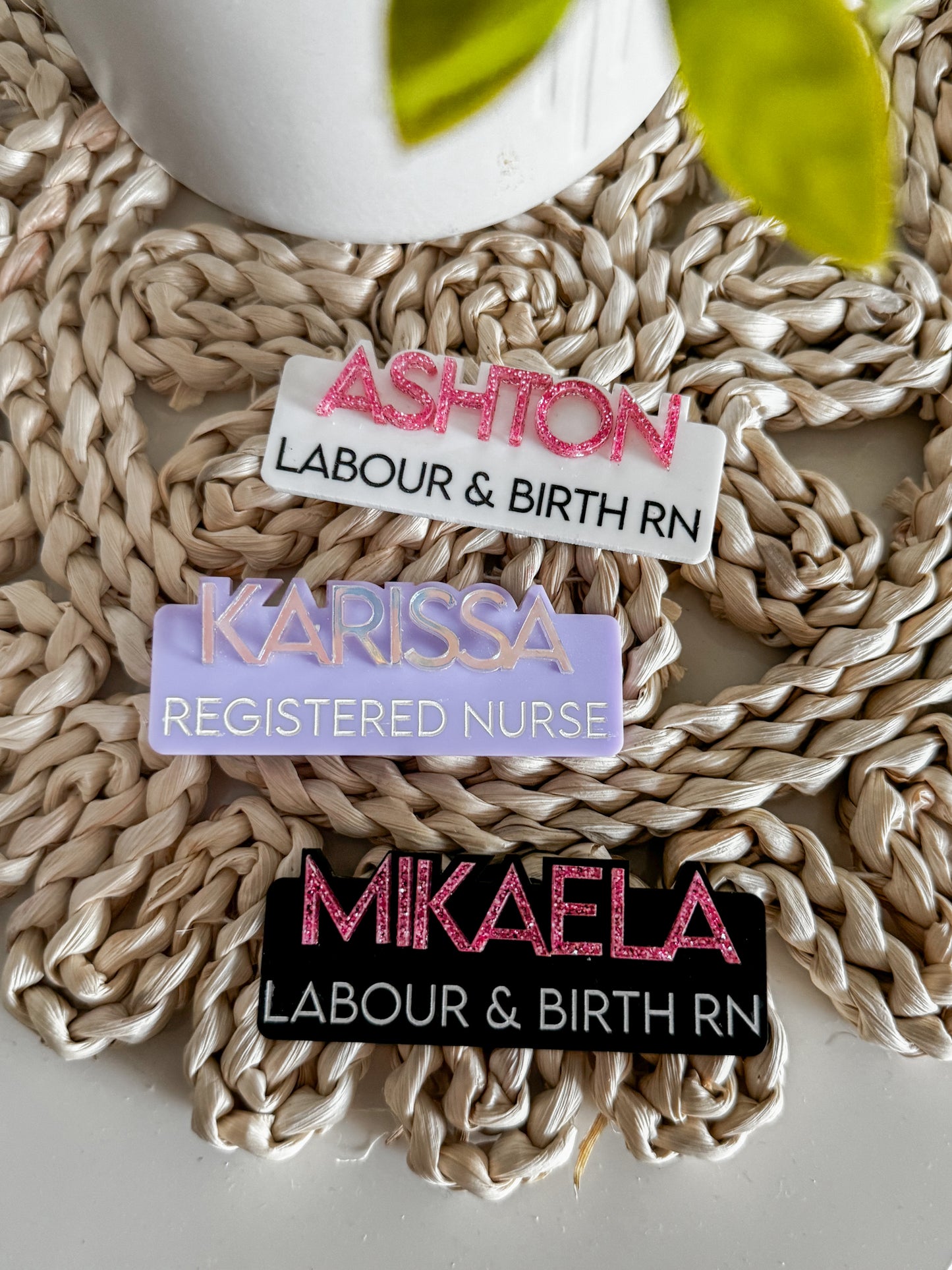 Name Badges