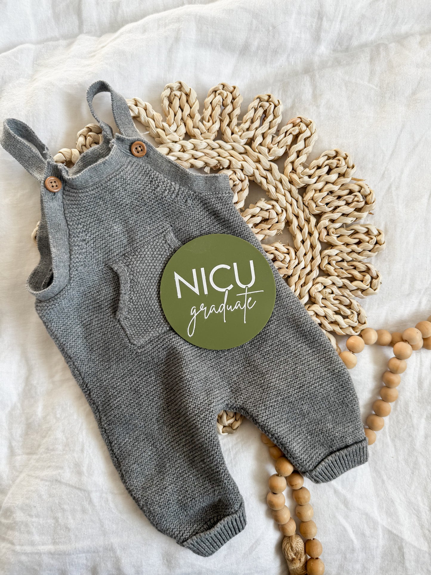 Minimal NICU Graduate Plaque