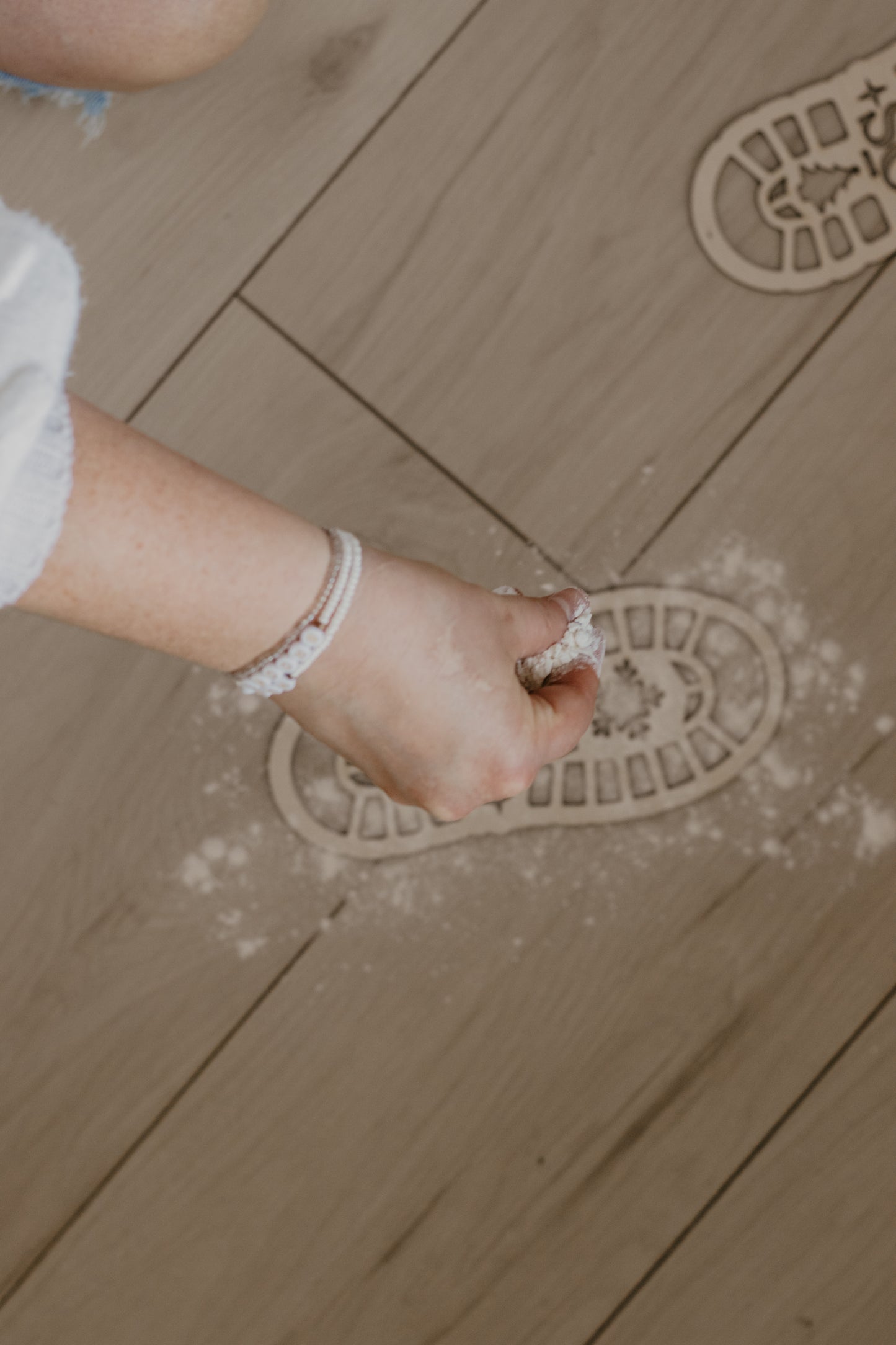 Santa Foot Prints