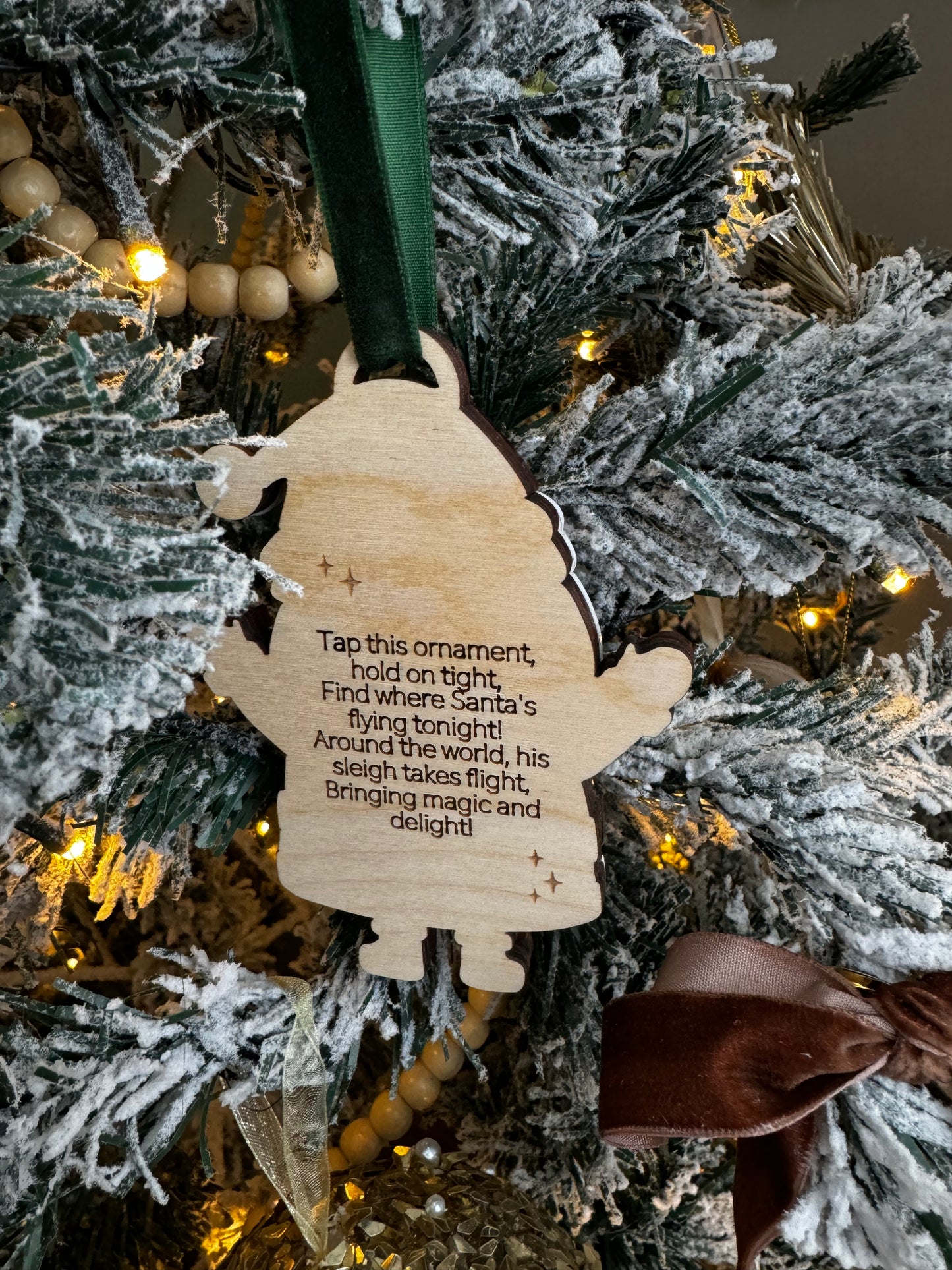 Santa Tracker Ornament