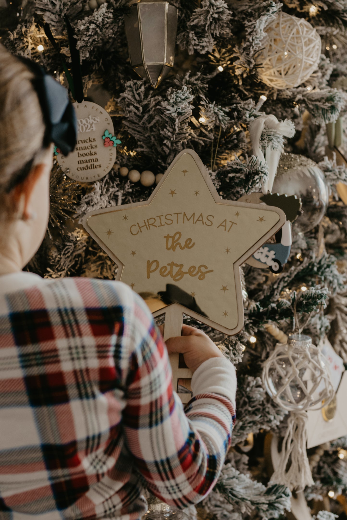 Personalized Christmas Tree Topper