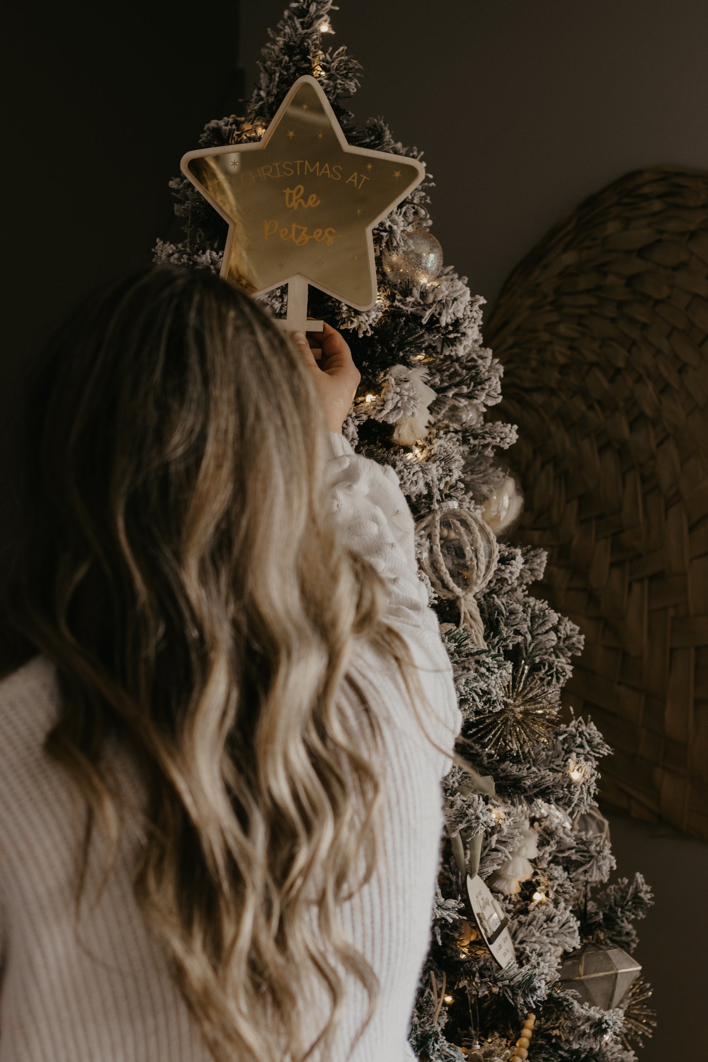 Personalized Christmas Tree Topper