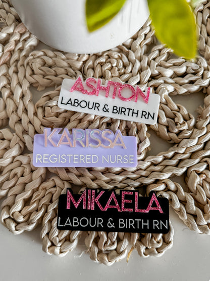Name Badges