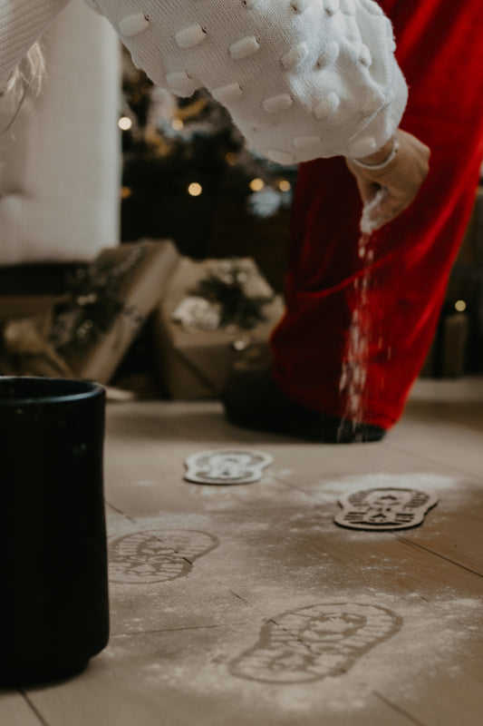 Santa Foot Prints